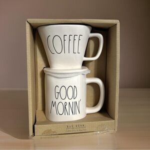 Rae Dunn Coffee Drip and Mug Set - Brand New in Box